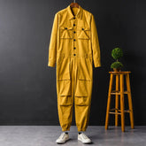 HEYFANCYSTYLE Men's Japanese Street Style Jumpsuit